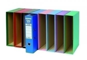 CAJA  ARCHIVADOR T/F COLOR LA  AZUL SERENA