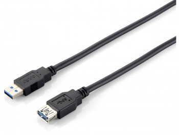 CABLE USB 3.0 MACHO A HEMBRA 3M NEGRO