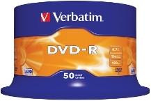 TARRINA DVD-R VERBATIM 16X 4.7GB 50UND