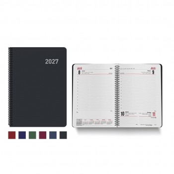 AGENDA PARIS D/P 15X21 CON ESPIRAL SURTIDA 2027