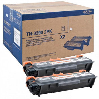 TONER BROTHER LASER NEGRO 24.000 PAGINAS PACK 2/DCP8250DN/MF