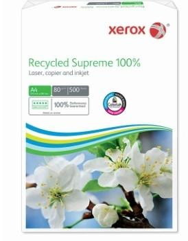 PAPEL XEROX RECYCLED SUPREME 100%
