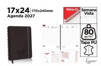 AGENDA 2027 OFICINA POLIPIEL 17X24 SV N