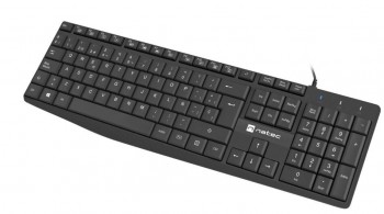 NKL-1948 TECLADO UNIVERSAL USB QWERTY ESPAÑOL NEGRO