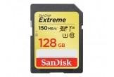 MEMORIA SD 128GB SANDISK EXTREME SDXC UHS-I 150MB