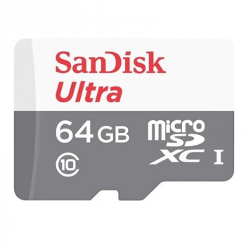 MEMORIA MICRO SD 64GB SANDISK ULTRA CLASE10-80MB