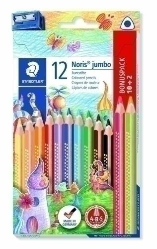 LAPICES STAEDTLER TRIPLUS JUMBO 6 COLORES 128-NC6