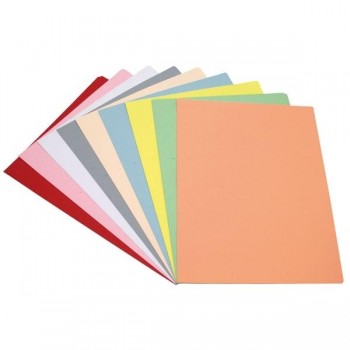 SUBCARPETAS CARTULINA A4 180 G BLANCO FSC GRAFOPLÁS 50 UDS