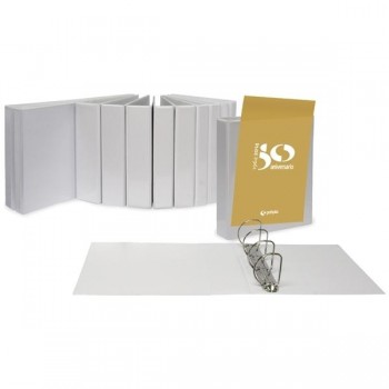 CARPETA CANGURO PVC 4X52MM BLANCO A4 CANGURO TRADICIONAL GRAFOPLÁS