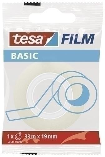 CINTA ADHESIVA TESA BASIC TRANSPARENT rollo 33x19