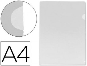 DOSSIER UÑERO A4 PP 180MIC TRANSPARENTE 10U