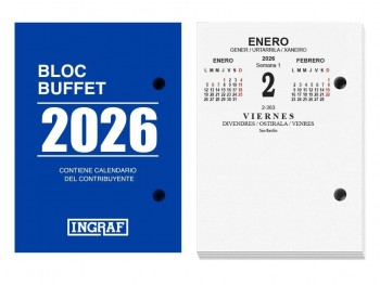 BLOC BUFFET INGRAF 2026