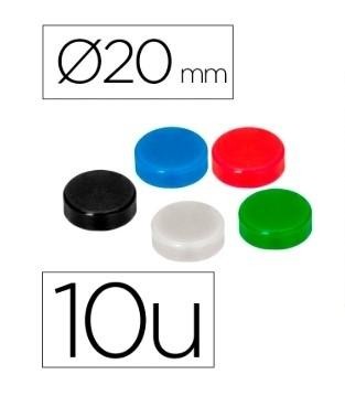 IMANES LIDERPAPEL ECOUSE 20MM CAJA 10U