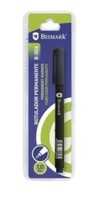 ROTULADOR BISMARK NEGRO PUNTA MEDIA 1MM