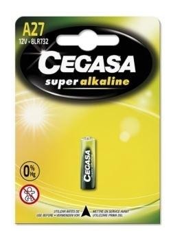 PILA CEGASA ALCALINA A27 12 V BL1