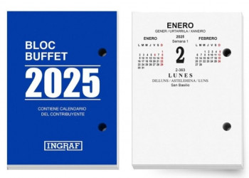 BLOC BUFFET INGRAF 2025