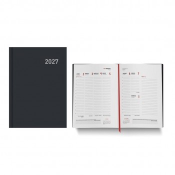 AGENDA PARIS S/V 15X21 NEGRO 2027