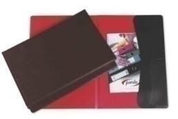 VADE SOBREMESA PARDO NEGRO 480x340mm