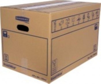 CAJA DE EMBALAR BANKERS BOX MUDANZA CARTON SIMPLE TAMAÑO M (430x300x250) P/10