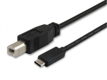 CABLE EQUIP USB-C MACHO A USB-B MACHO