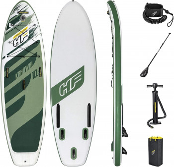 TABLA PADDLE SURF HINCHABLE HYDRO-FORCE KAHAWAI SET HASTA 140KG 340 X 86 X 15 CM