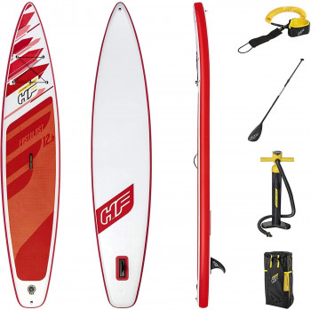 TABLA PADDLE SURF HINCHABLE FASTBLASH TECH SET HASTA 120KG 381 X 76 X 15 CM