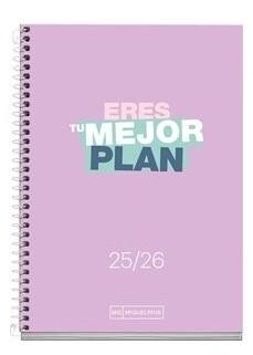 AGENDA ESCOLAR ACTIVA S/V WR LILA 25/26