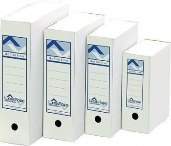 ARCHIVO DEFINITIVO LR FOLIO 355X255X100MM PACK 50UNID