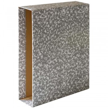 CAJA ARCHIVADOR A-Z ELITTE GRIS FOLIO 75MM