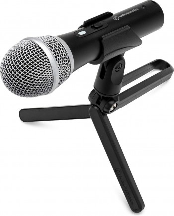 AUDIO TECHNICA 2100X-USB MICROFONO PARA EMISIÓN NEGRO