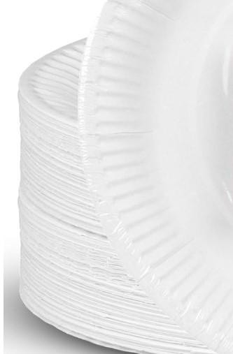 PLATO PAPEL ECOLOGICO DESECHABLE 22CM 150U