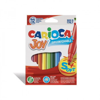 ROTULADORES CARIOCA DE FIBRA JOY 6 UND