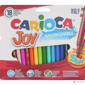 ROTULADORES CARIOCA DE FIBRA JOY 6 UND