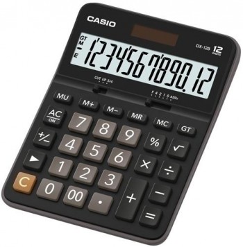 CALCULADORA SOBREMESA CASIO 12 DIGITOS DX-12B
