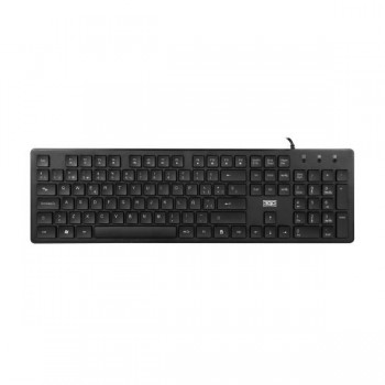 TECLADO 3GO ALLIGATOR SLIM NEGRO USB
