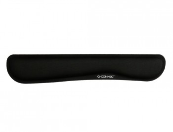 REPOSAMUÑECAS Q-CONNECT MEMORY FOAM PARA TECLADO COLOR NEGRO 460X85X25MM