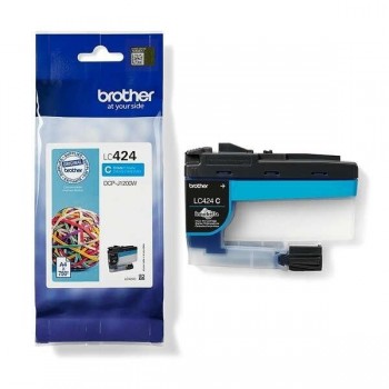 CARTUCHO ORIGINAL BROTHER LC424 CYAN 750PG