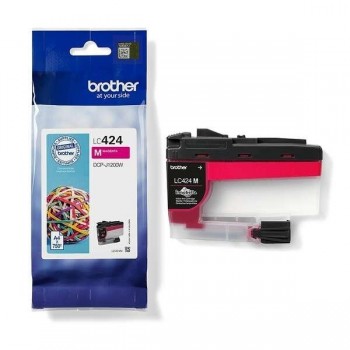 CARTUCHO ORIGINAL BROTHER LC424 MAGENTA 750PG