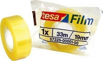 CINTA ADHESIVA TESA FILM STANDARD TRANSPARENTE 15X33