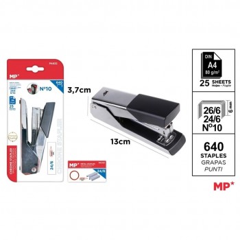 GRAPADORA METÁLICA PREMIUM LUCAS ROJAS 25H