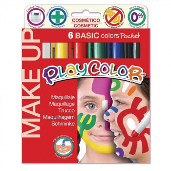 SET LAPICES PLAYCOLOR MAKE UP 6 UNIDADES