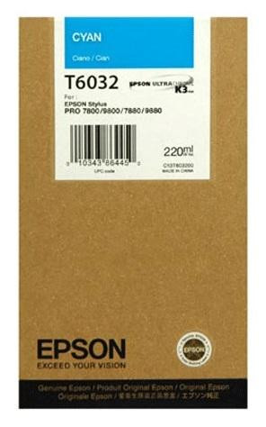 EPSON CARTUCHO T6032 CYAN